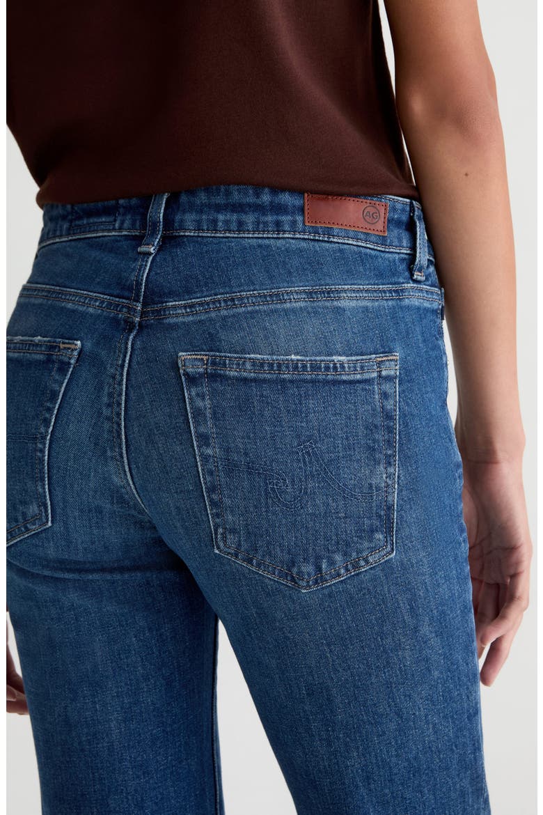 Sandra Low Rise Straight Leg Jeans, Alternate, color, MYKONOS