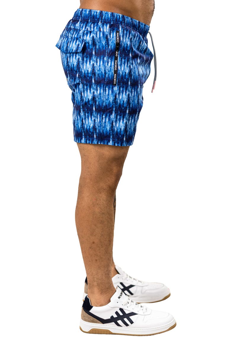 Marthyr Swim Trunks, Alternate, color, BLUE