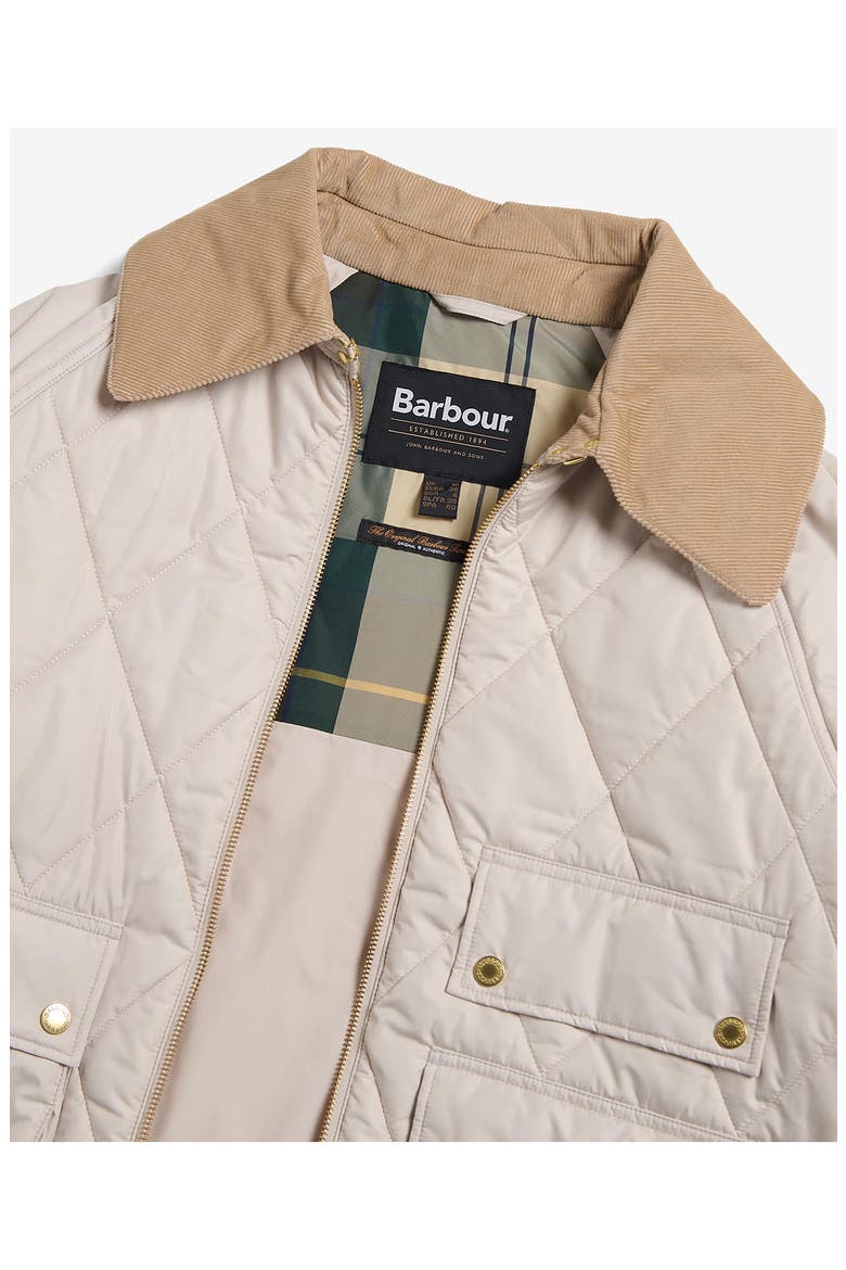 Milby Colorblock Quilted Jacket, Alternate, color, OATMEAL/ANCIENT