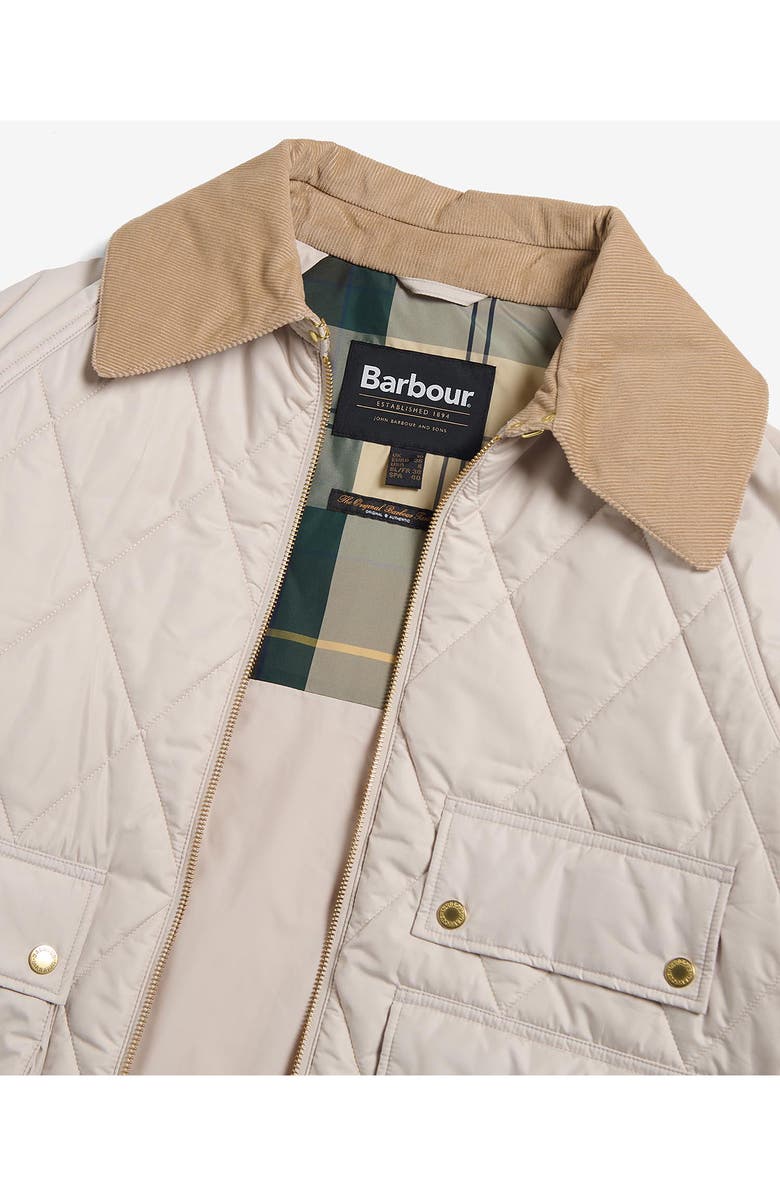 Barbour Milby Colorblock Quilted Jacket, Alternate, color,