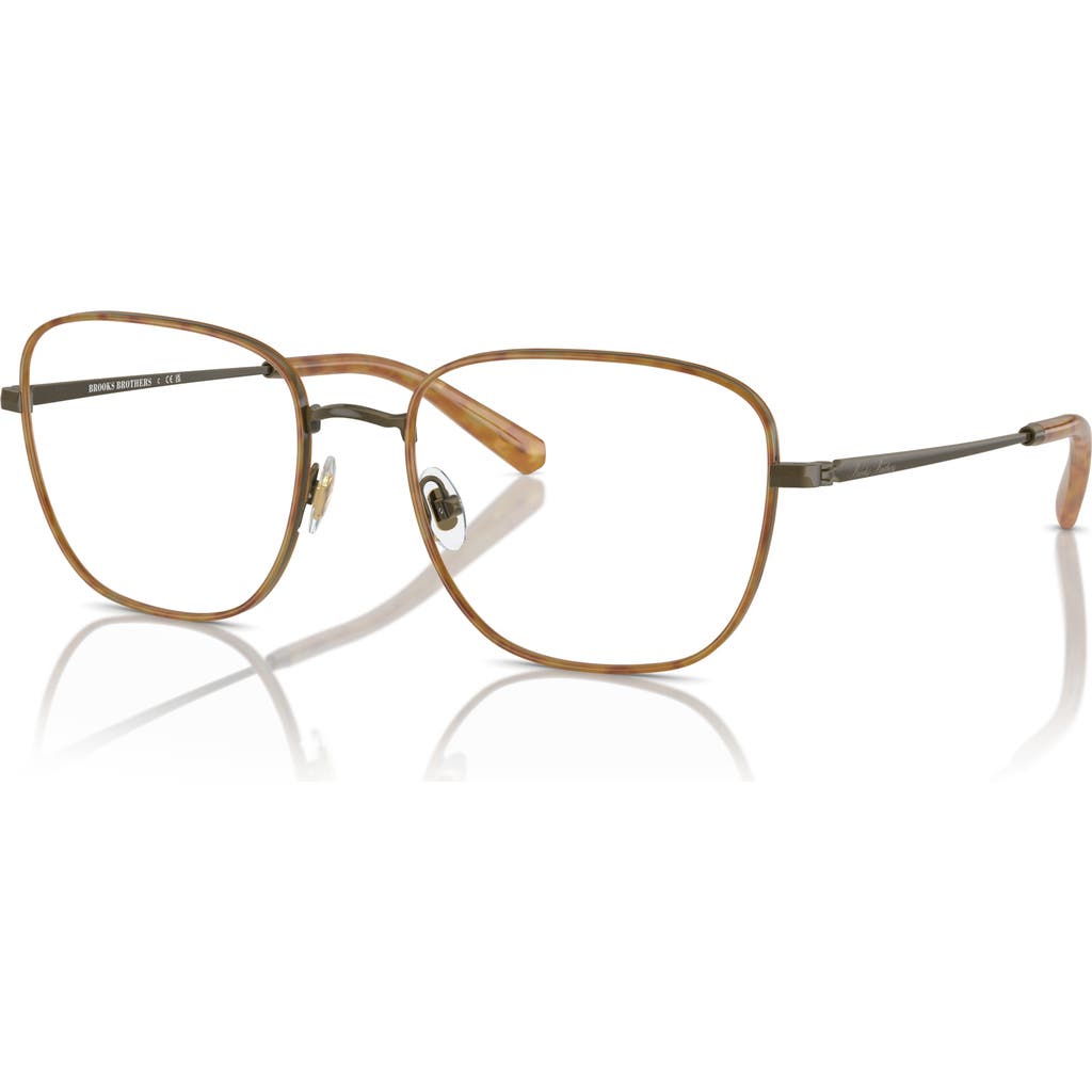 Brooks Brothers 54mm Square optical glasses in Gold  product