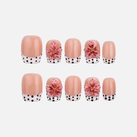 Bloom Polka Short - Nail Set