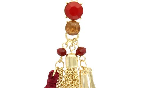 Olivia Welles Adesha Tassel Pendant Necklace