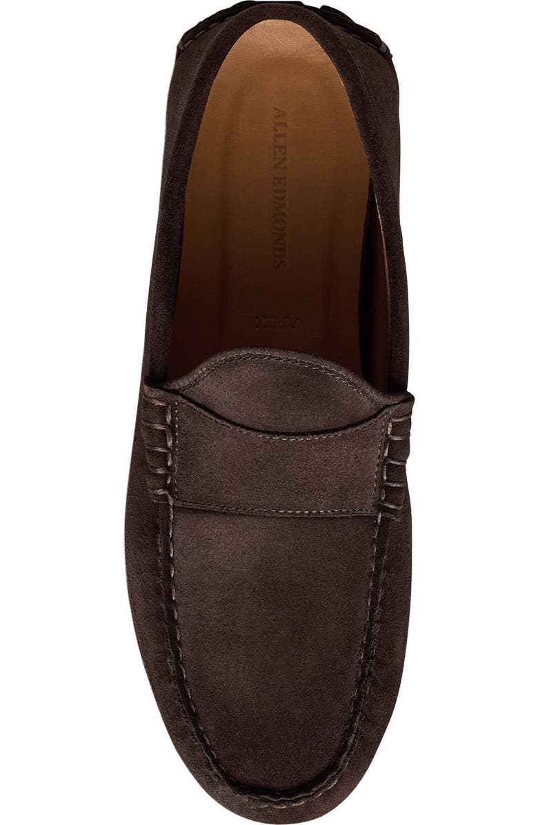 Allen Edmonds Apex Driving Loafer, Alternate, color, Bitter Chocolate Suede