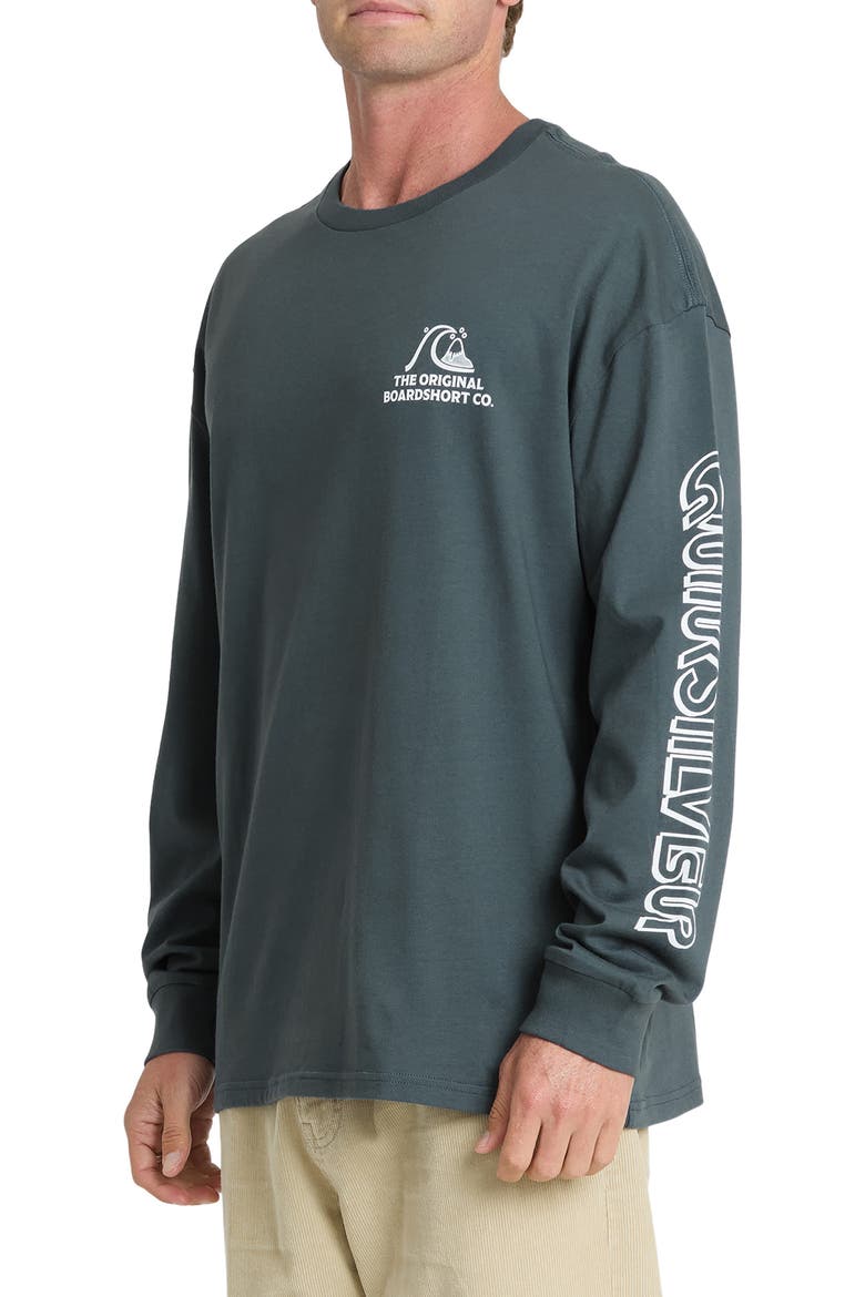 OG Boardshort Co Long Sleeve Knit T-Shirt, Alternate, color, DARK SLATE