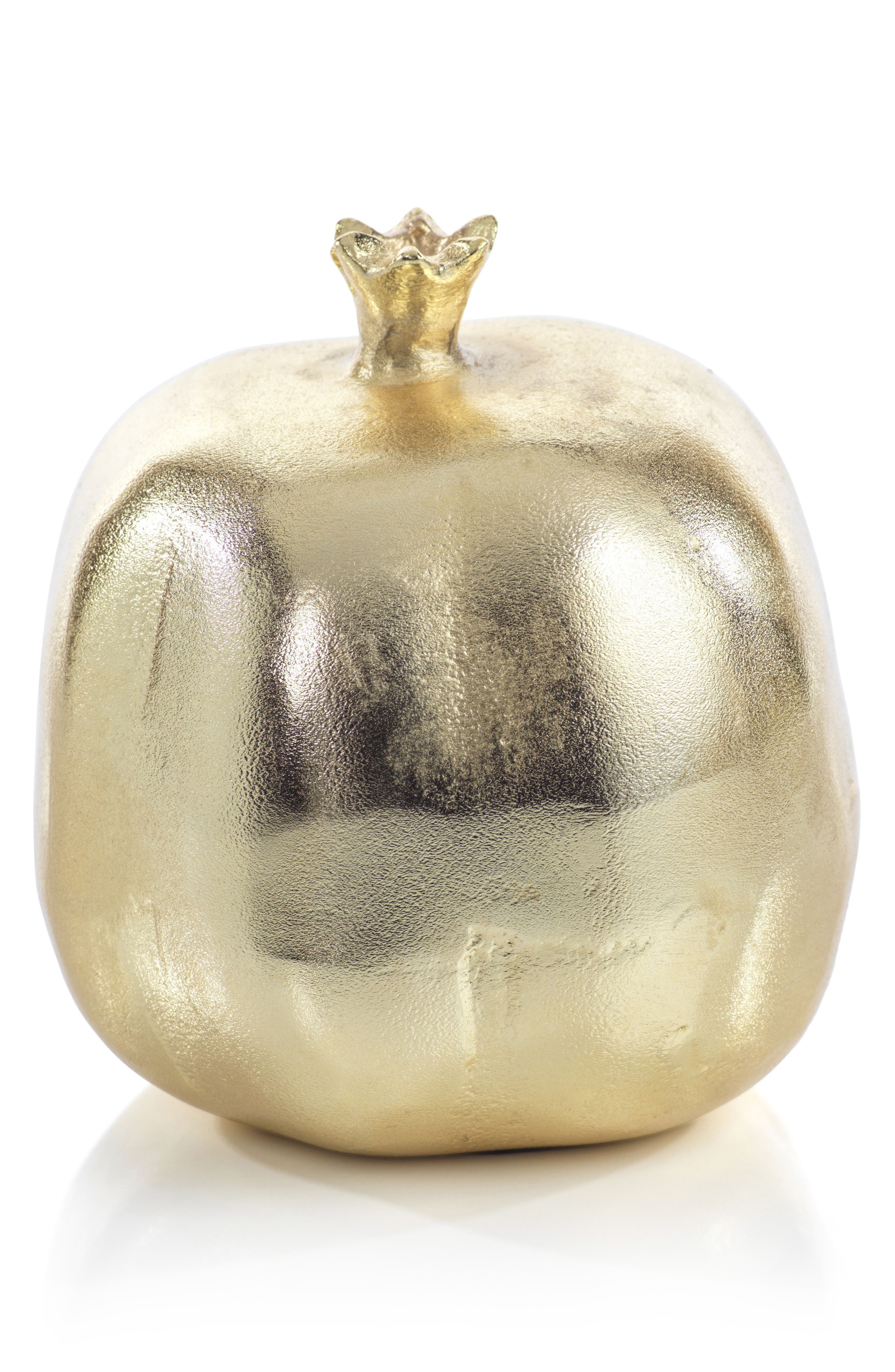 Zodax Golden Pomegranate Figurine