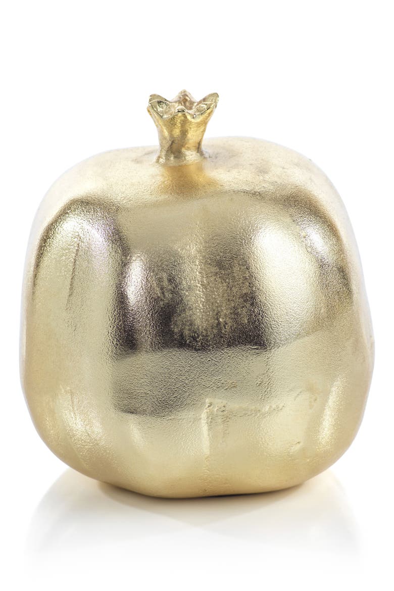 Golden Pomegranate Figurine, Main, color, GOLD