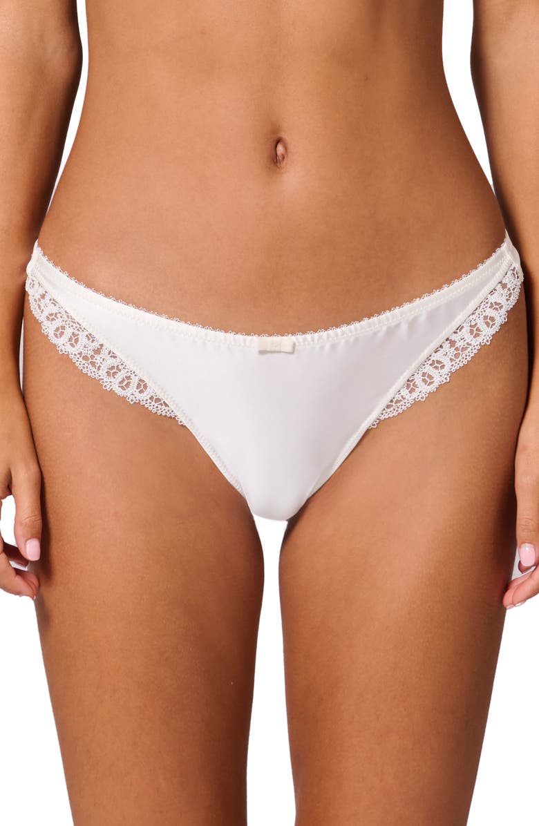 Simone Perele Symphonie Thong, Main, color, Ivory