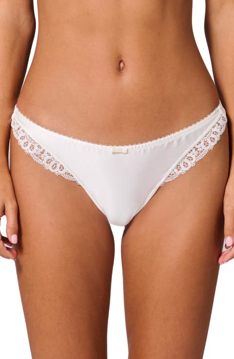 Women's Satin Thong Panties | Nordstrom