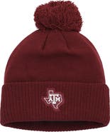 adidas Men's adidas Maroon Texas A&M Aggies 2023 Sideline COLD.RDY Cuffed Knit Hat with Pom
