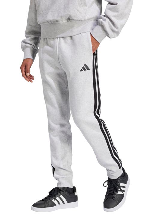 Essentials 3-Stripes Fleece Sweatpants