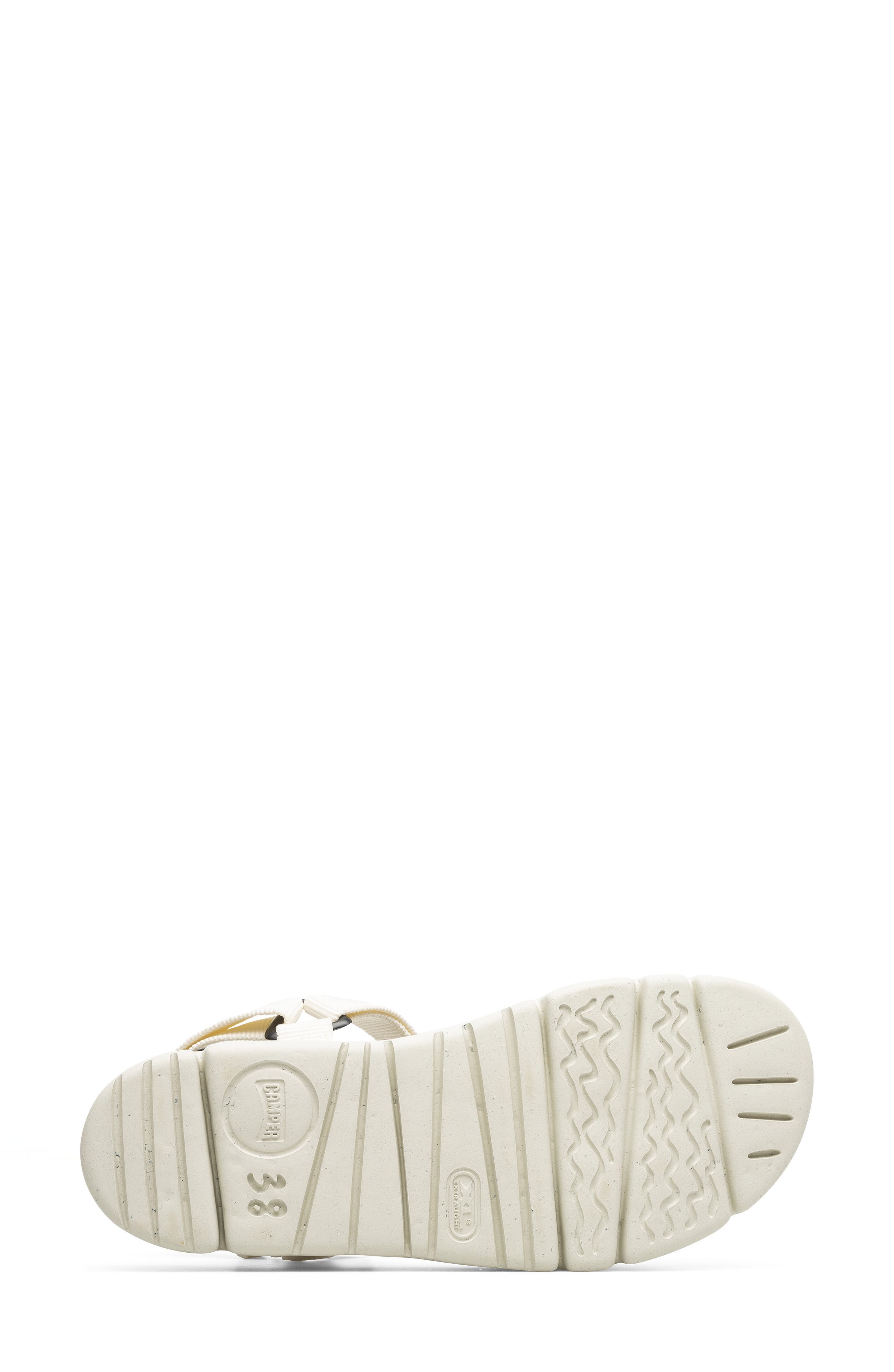 Camper Oruga Up Sandal, Alternate, color, White Natural