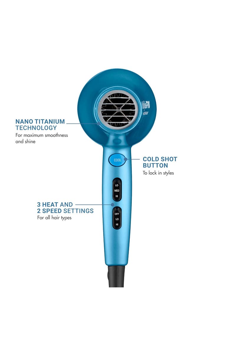Nano Titanium Dryer, Alternate, color, Blue