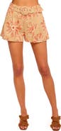 Ramy Brook Teddy Embroidered Belted Shorts