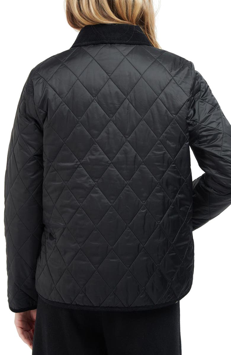 Barbour Clydebank Quilted Jacket, Alternate, color, Black