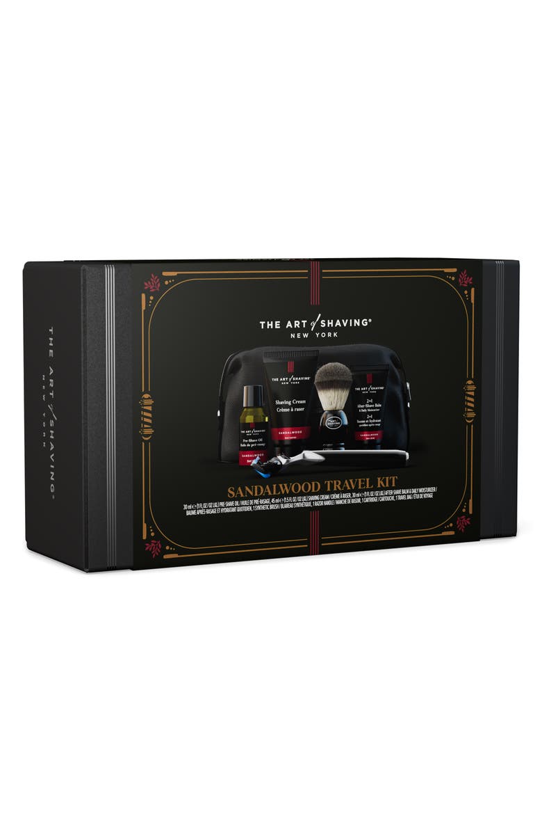 The Art of Shaving Sandalwood Travel Kit USD $166 Value, Alternate, color, 