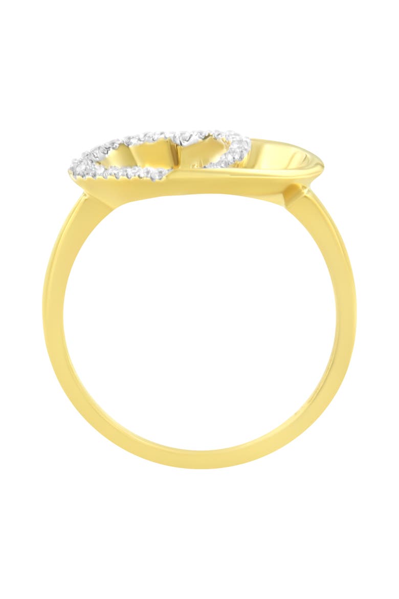 14KT Yellow Gold 1/10 ctw. Diamond Heart Shape Ring, Alternate, color, Yellow