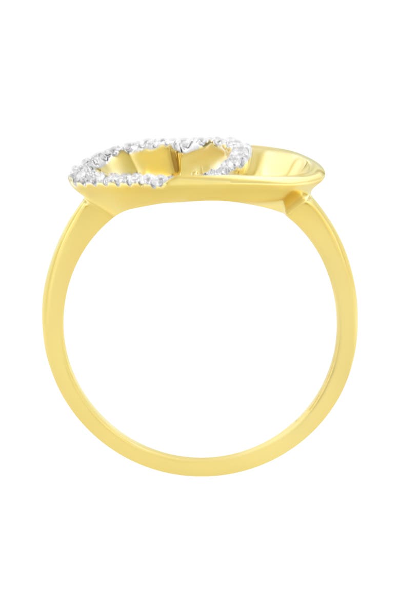 Haus of Brilliance 14KT Yellow Gold 1/10 ctw. Diamond Heart Shape Ring, Alternate, color, Yellow