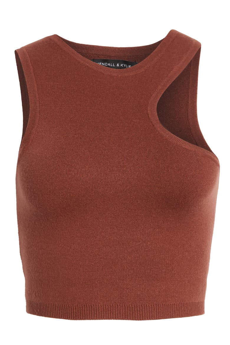 Asymmetric Sweater Tank, Alternate, color, BRUNETTE