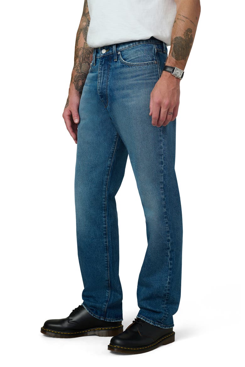 The Roux Relaxed Straight Leg Jeans, Alternate, color, REID