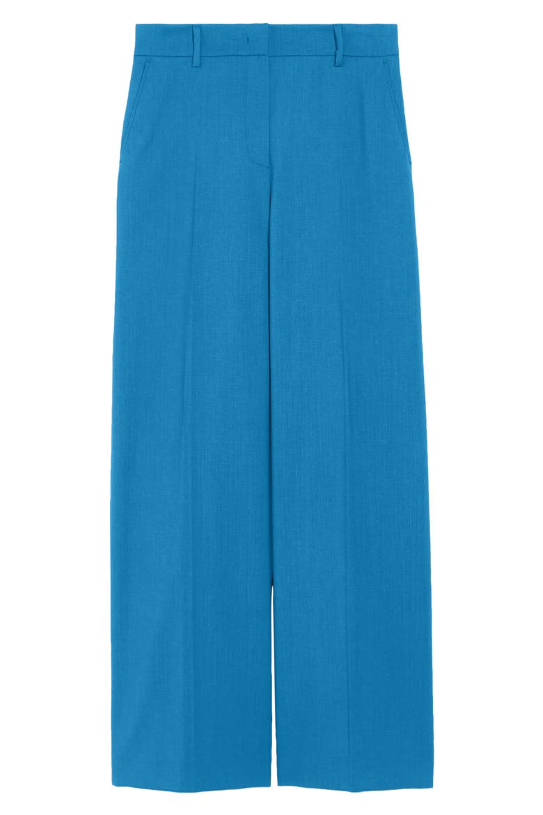 Visivo Virgin Wool Wide Leg Pants, Alternate, color, AVIO