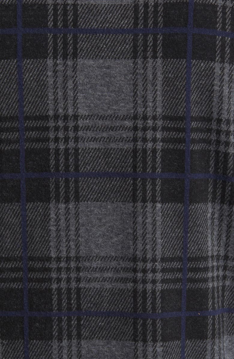 Tommy Bahama Fireside Huntington Plaid Stretch Flannel Button-Up Shirt, Alternate, color, 