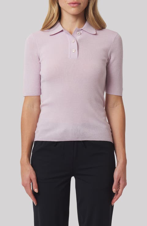 Danielle Wool Performance Polo