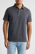 Treasure & Bond Solid Cotton Jersey Polo