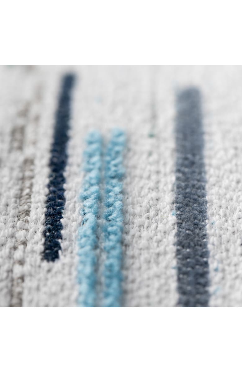 Elaine Smith Connection Ocean Boucle Indoor & Outdoor Woven Accent Pillow, Alternate, color, Ocean