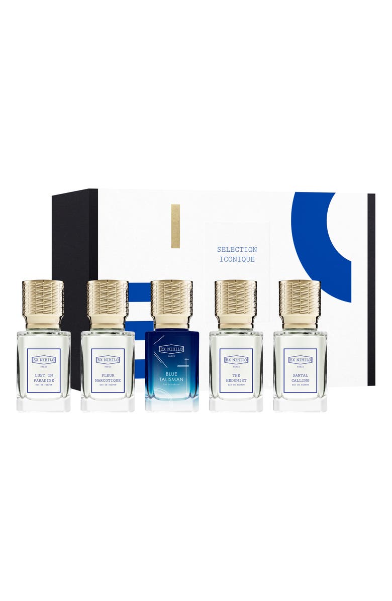 EX NIHILO Selection Iconique Miniature 5-Piece Eau de Parfum Set $275 Value, Main, color, 