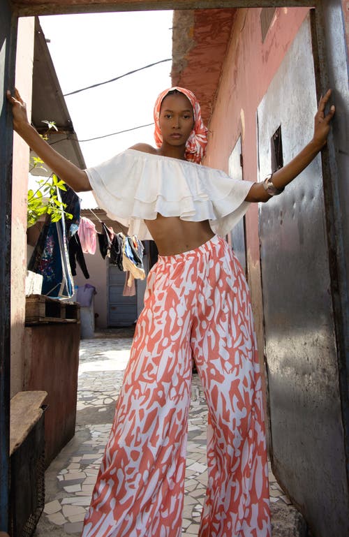 Diarrablu Wairu Top In Zahr Blanc