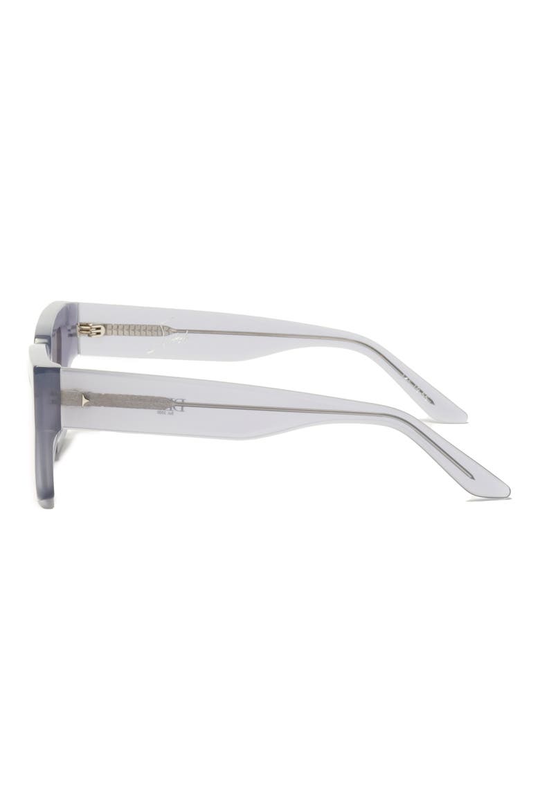 Switch 55mm Square Sunglasses, Alternate, color, STEEL / SMOKE FLASH