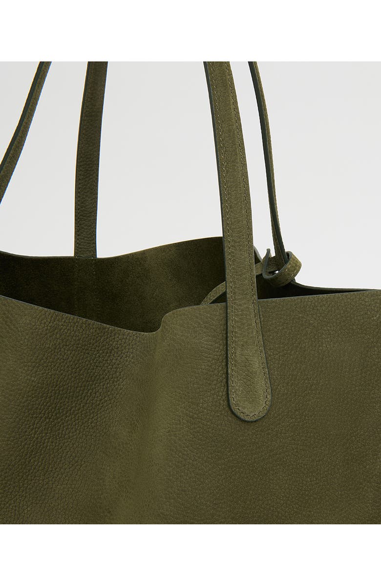 Mansur Gavriel Everyday Soft Suede Tote, Alternate, color, Algae