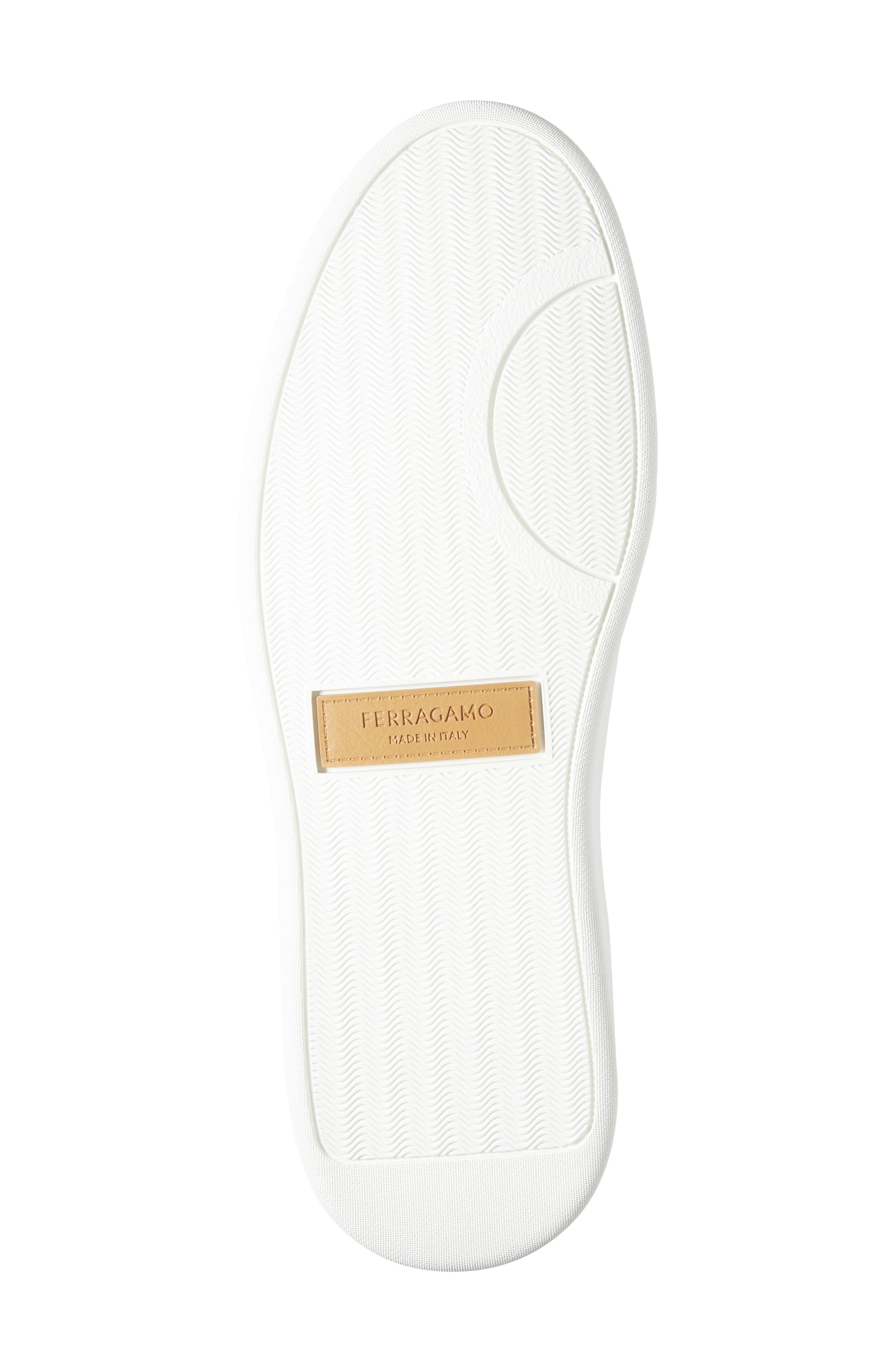 FERRAGAMO Achille 1 Low Top Sneaker, Alternate, color, Stromboli Sand Cordovan