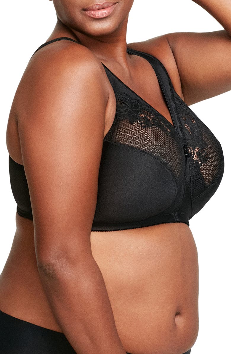 Glamorise MagicLift<sup>®</sup> Minimizer Bra, Alternate, color, Black