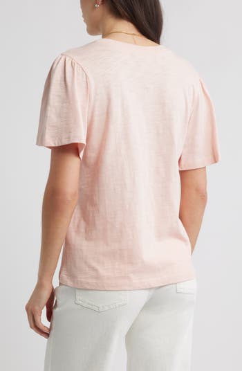 Bell Sleeve V-Neck T-Shirt