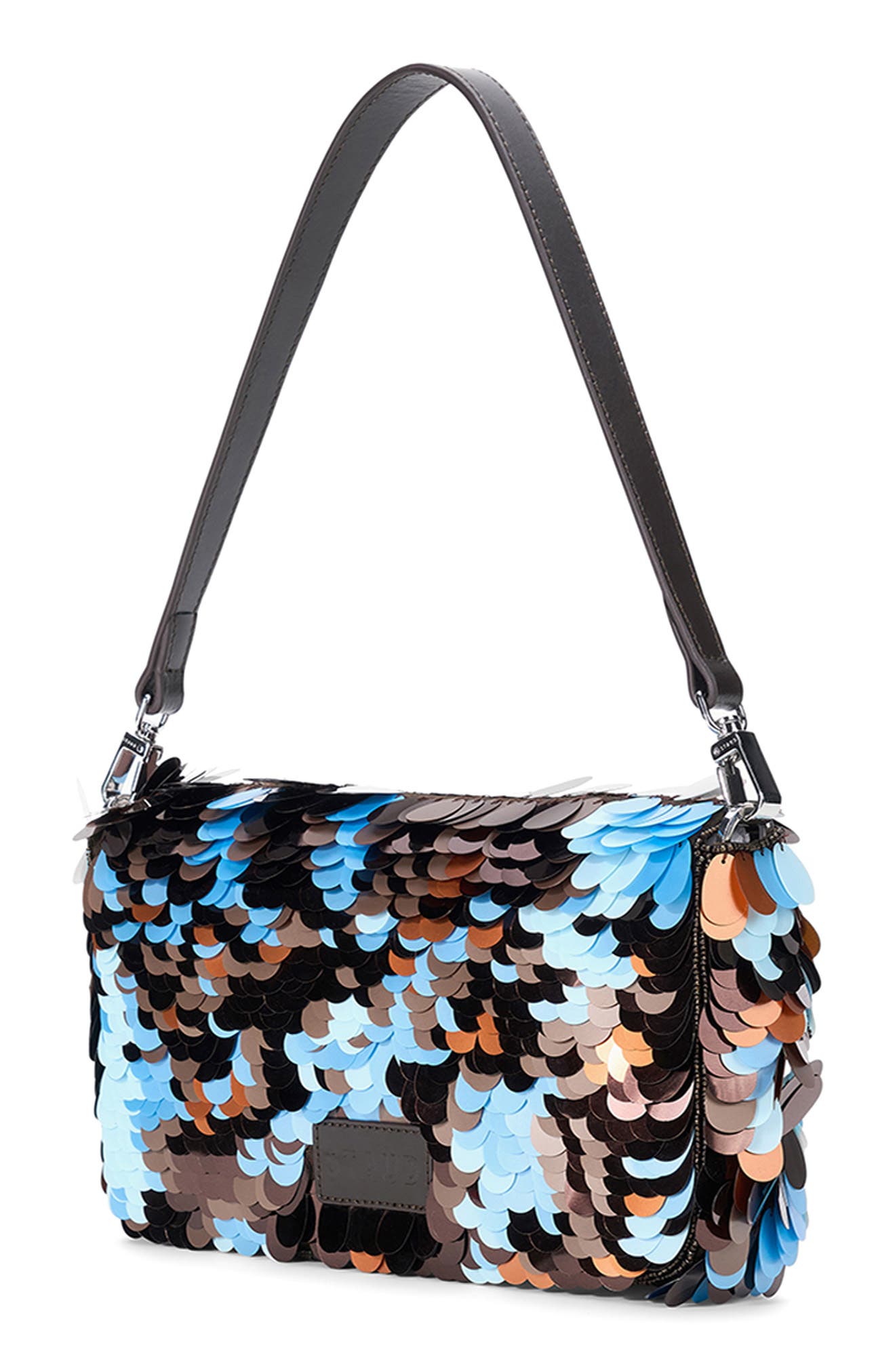 Timmy Sequin Shoulder Bag, Alternate, color, NIGHTSPARK