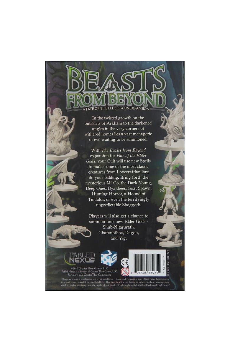 Greater Than Games, LLC Beasts from Beyond Board Game, Alternate, color, Multicolored