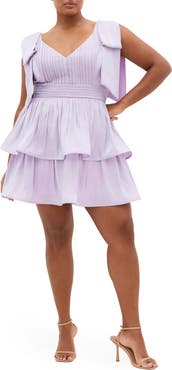 City Chic Betty Bow Cocktail Dress