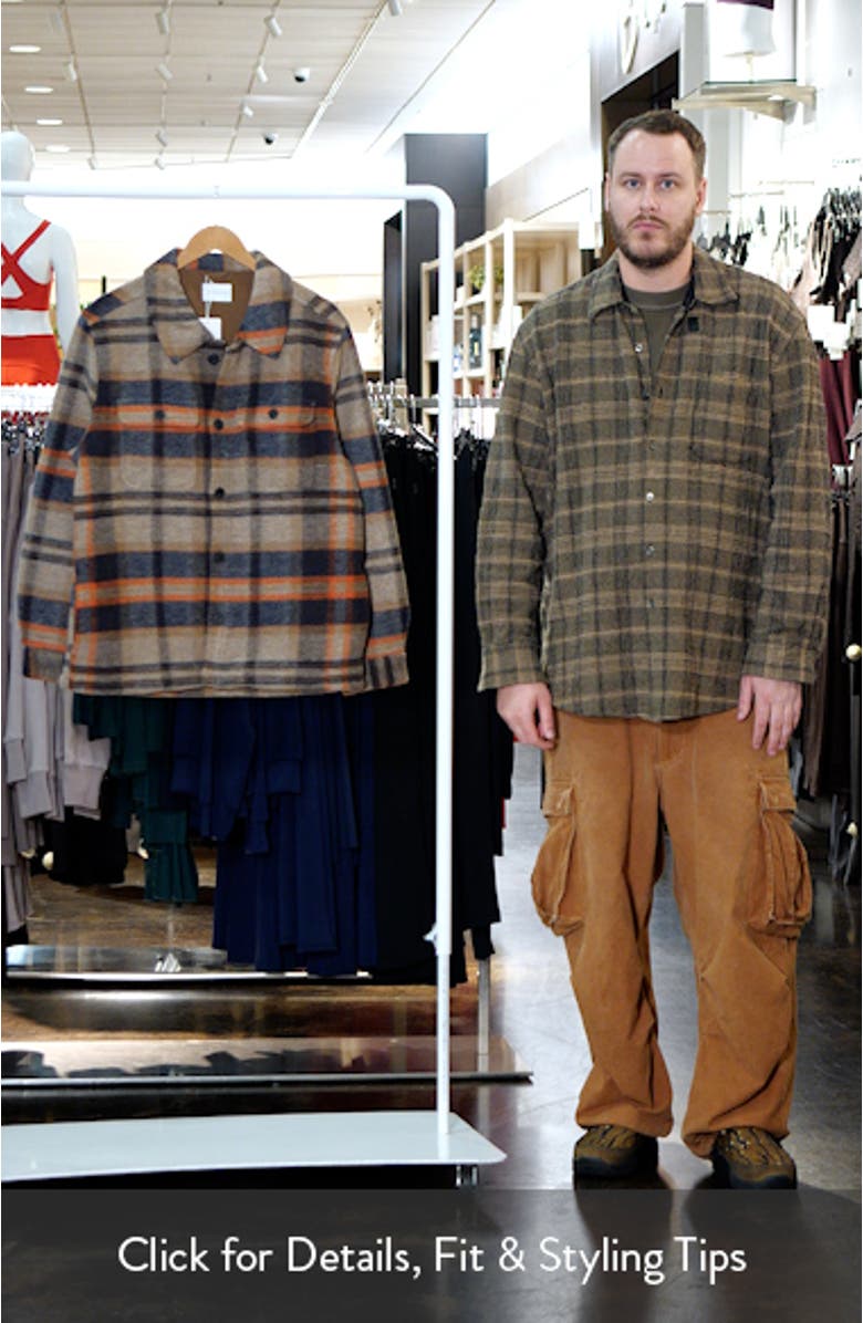 Townsend Plaid Overshirt, sales video thumbnail