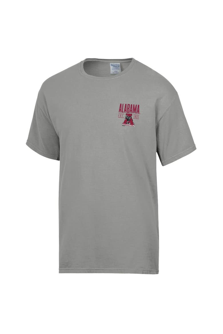 Men's ComfortWash  Gray Alabama Crimson Tide Big Name T-Shirt, Alternate, color, Gray