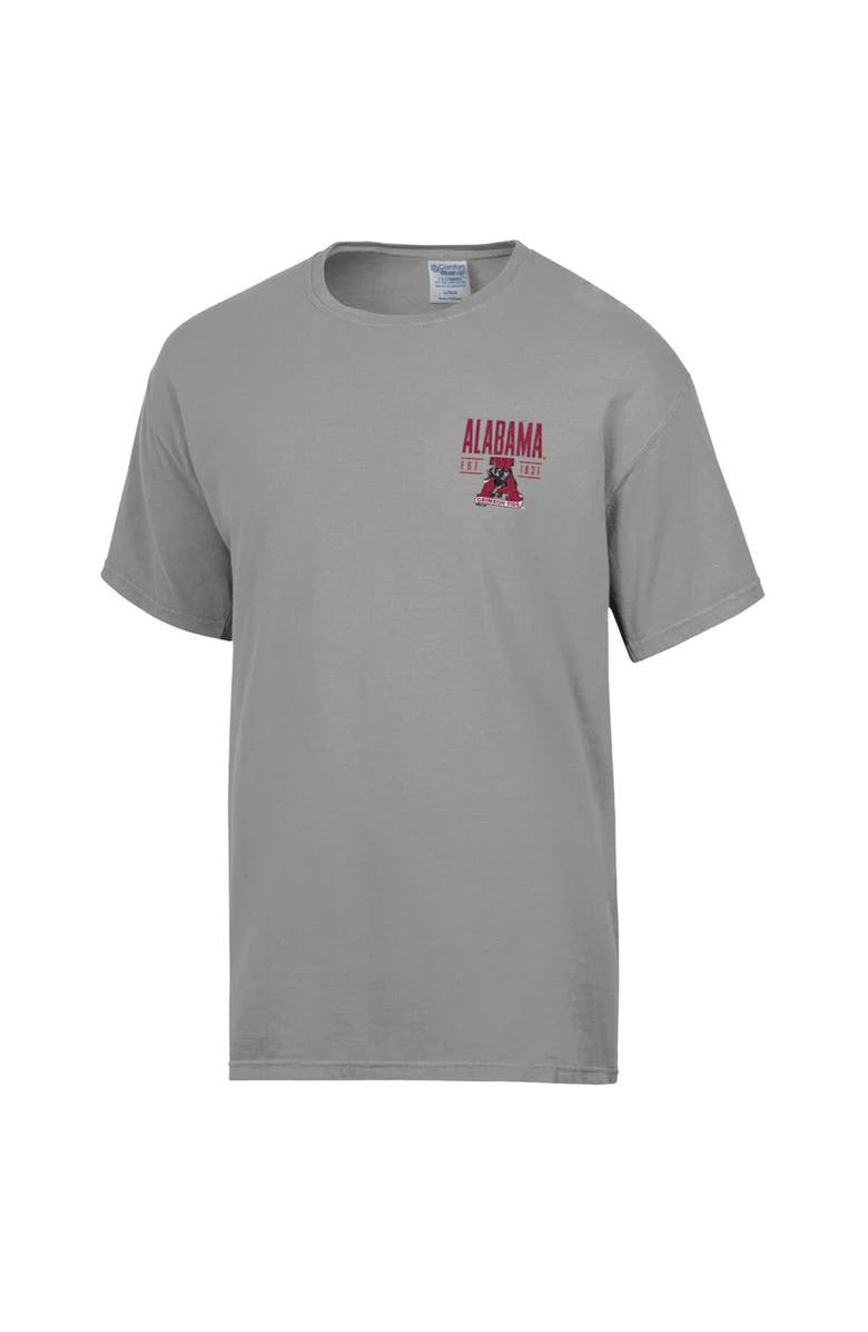 ComfortWash Men's ComfortWash Gray Alabama Crimson Tide Big Name T-Shirt, Alternate, color, Gray