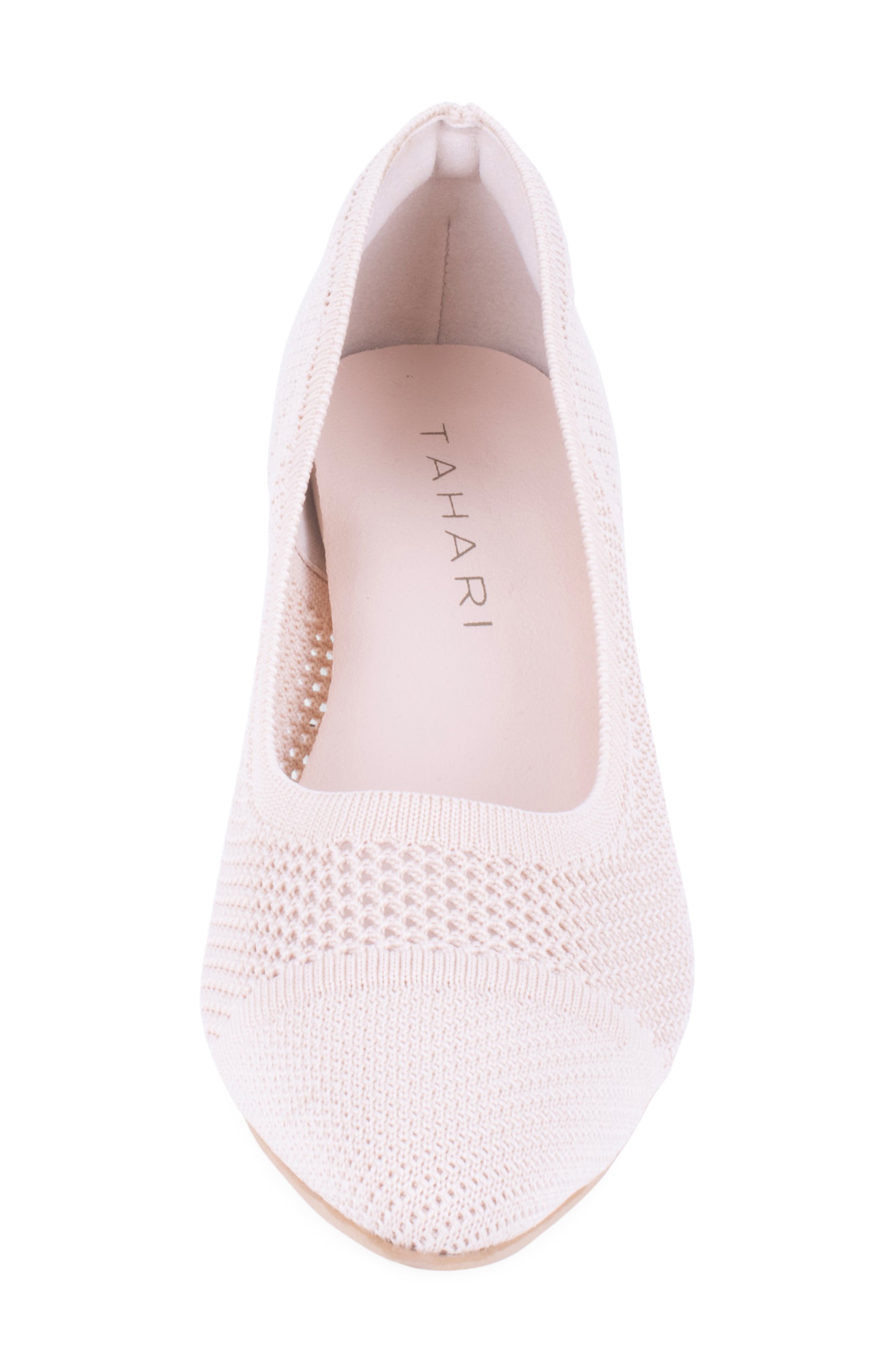 Basilica Cap Toe Pump, Alternate, color, NATURAL