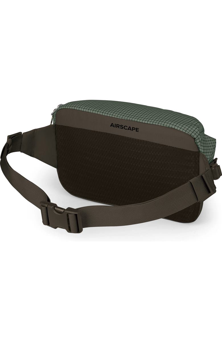 Osprey Transporter 3-Liter Waist Pack, Alternate, color, Pine Leaf/Earl Grey