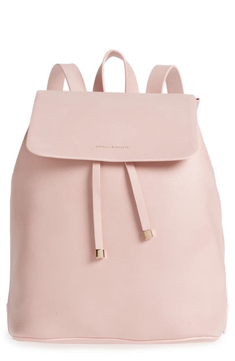 Faux Leather Backpack