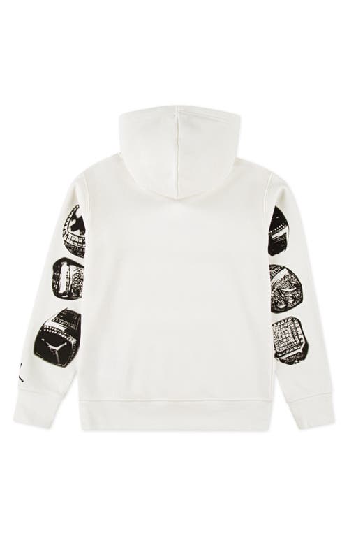 Shop Jordan Kids' Mvp Hoodie In Sail