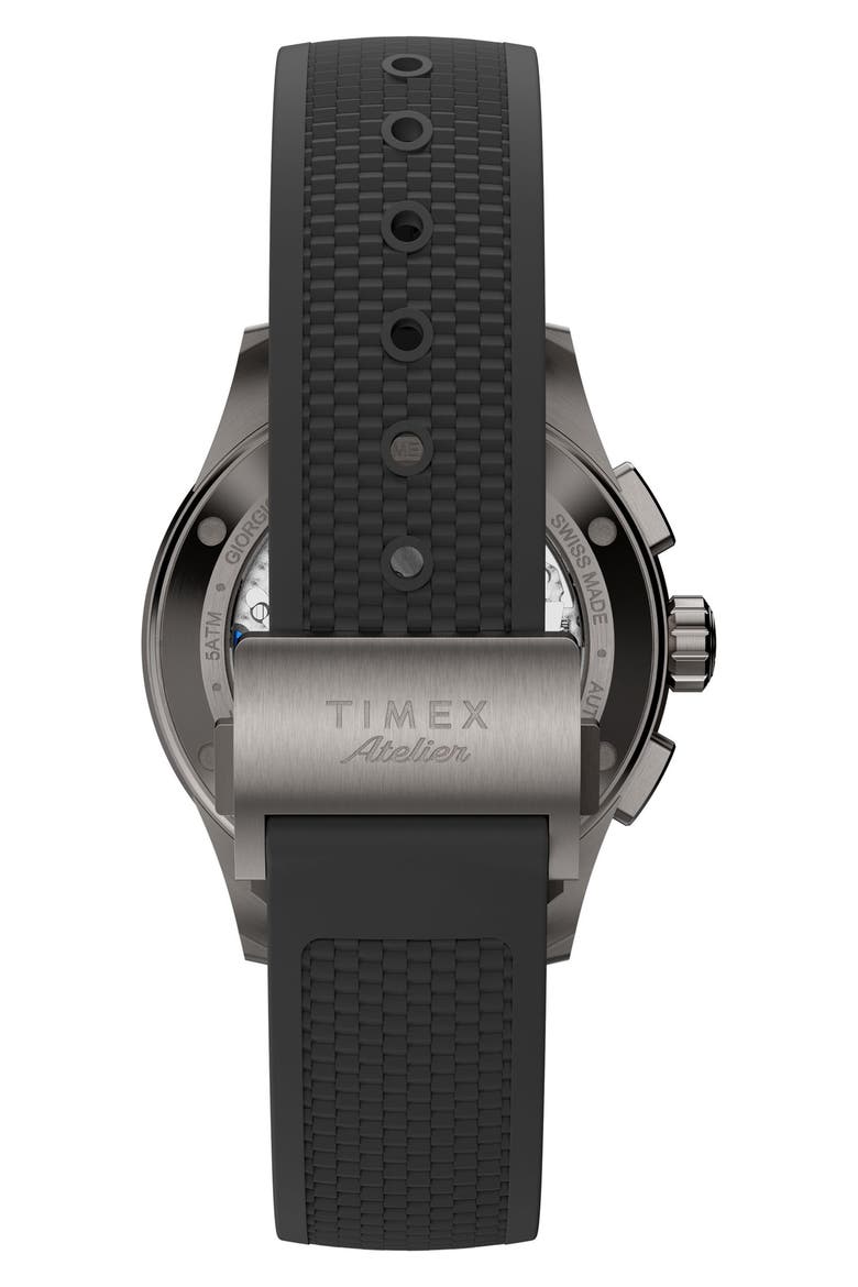 M1A Automatic Chronograph Watch, 42mm, Alternate, color, TITANIUM
