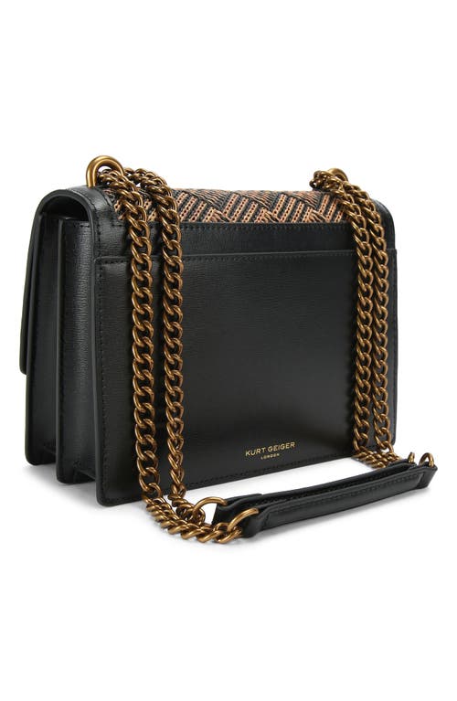 Kurt Geiger London Shoreditch Crossbody Bag In Brown/black