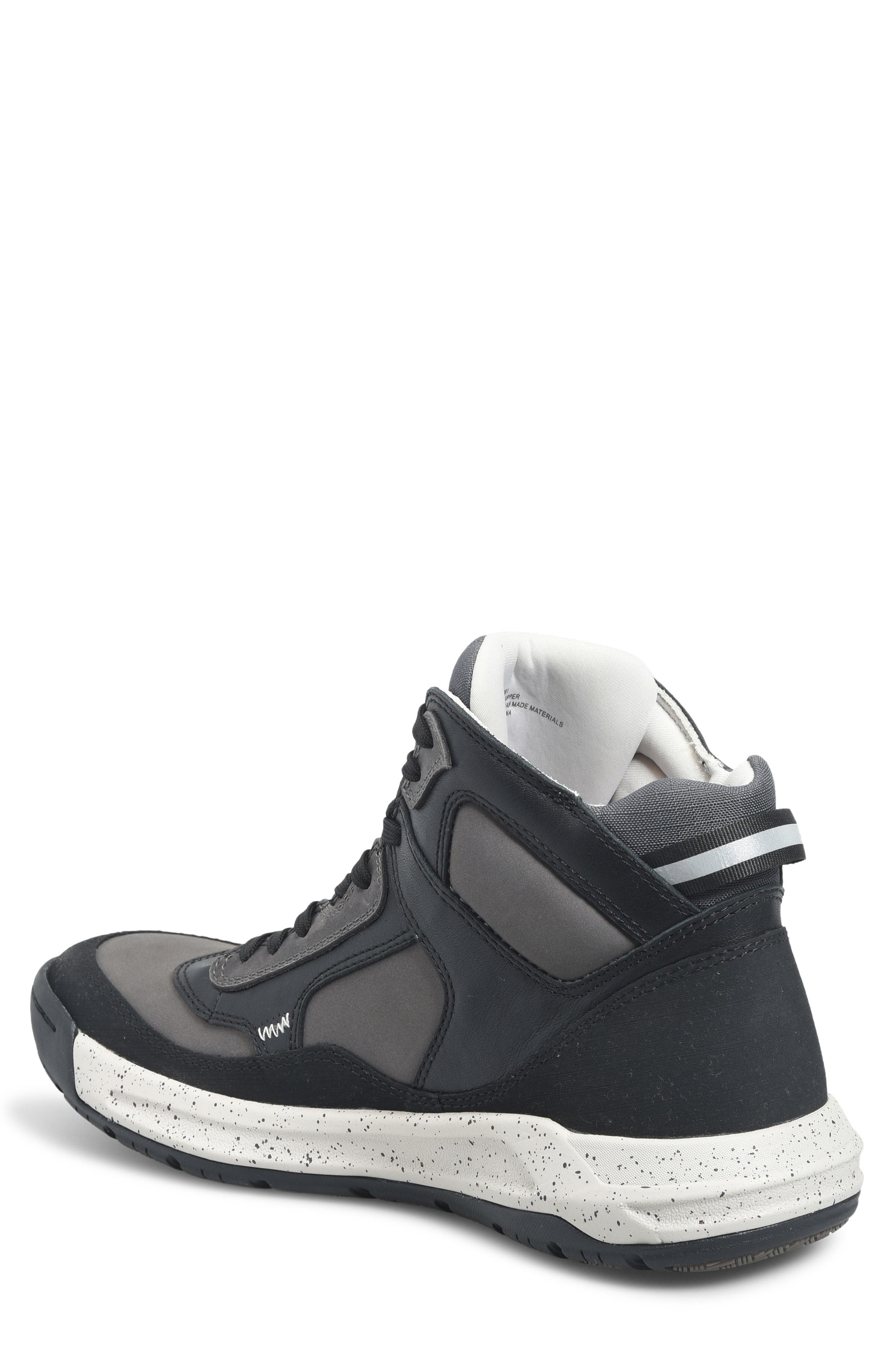 Align Enzo High Top Sneaker, Alternate, color, Black/ Pavement