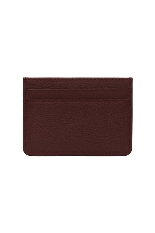 Gorski Leather Card Holder In Brown